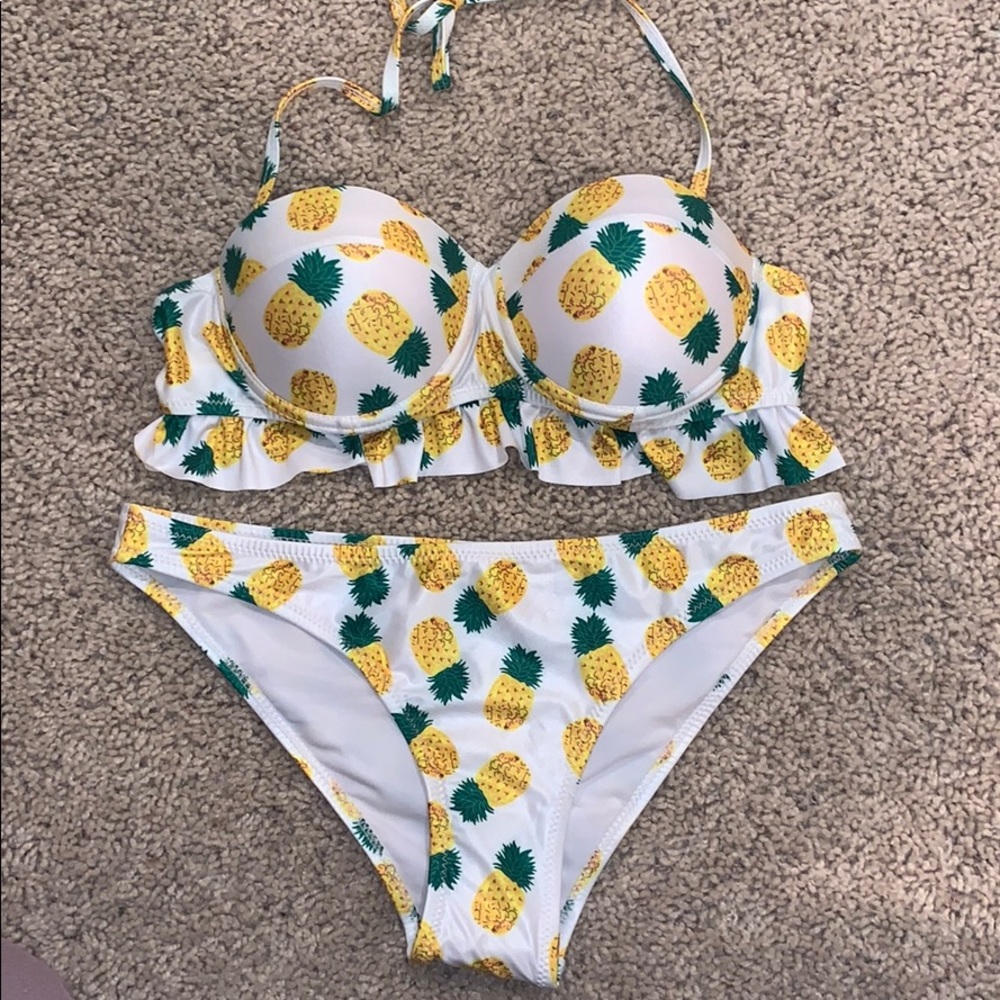 Pineapple swimsuit